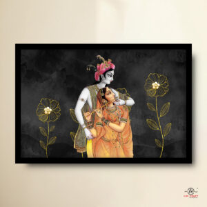 radha krishna wall painting (copy)