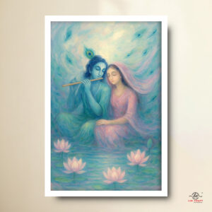 krishna divine love artwork