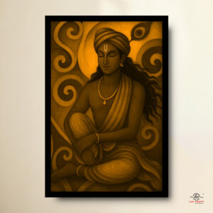 Best Hindu Religious Wall Painting | Radha Krishna Painting for Home Decor krishna divine love artwork